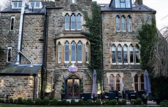 Farnley Tower Entrance to Restaurant