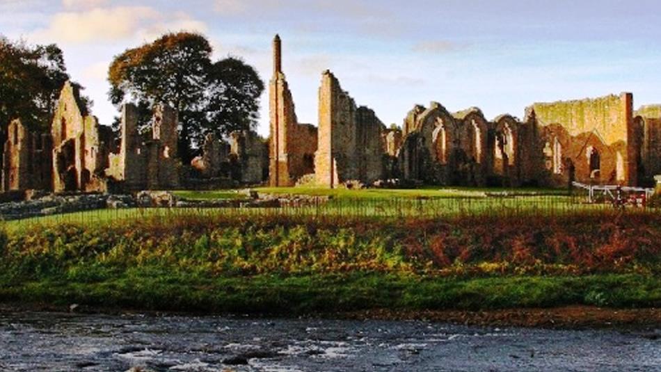 Fishing at Finchale Abbey Park