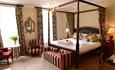 Four Poster bed at Hall Garth Hotel Durham