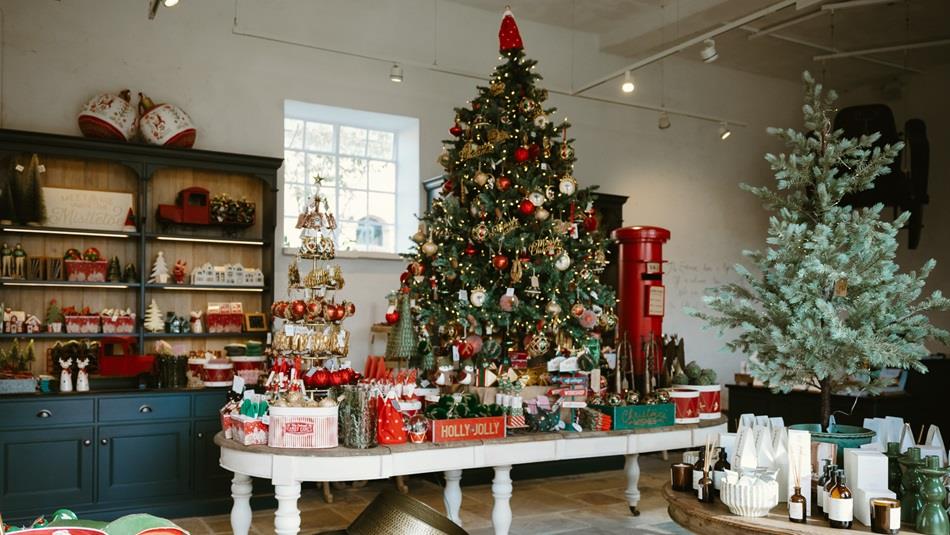 The Coach House Christmas shop at Raby Castle The Coach House Christmas shop at Raby Castle