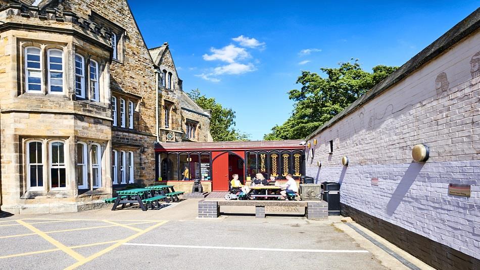 Entrance to Durham University Oriental Museum