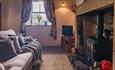 Comfortable Lounge with Wood Burning stove Owl Cottage Middleton in Teesdale