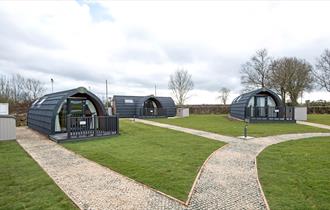 Country Glamping Pods located at Toft Hill