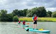 Paddle Boarding with H2O at Witton Country Park