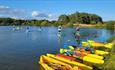 Paddle Boarding with H2O at Witton Country Park