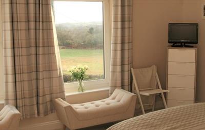 Bedroom with view at 1 Twizell Lane