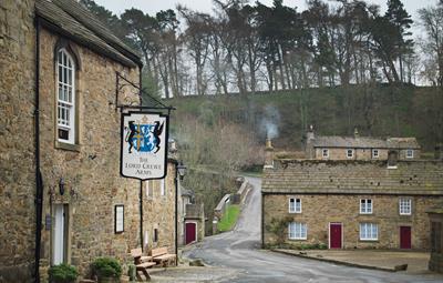 Exterior of Lord Crewe Arms Hotel