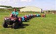 Tractor rides at Hall Hill Farm