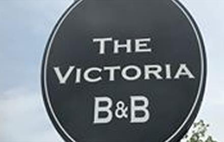 The Victoria pub sign