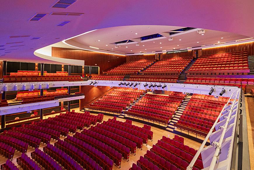 The Congress Theatre conference venue in Eastbourne
