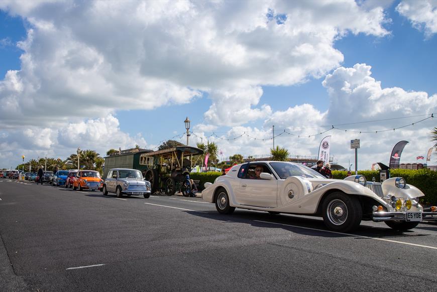 Parade of Motors Visit Eastbourne