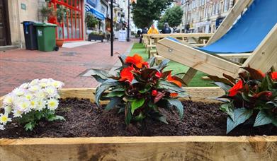 Pop-Up Park in Victoria Place