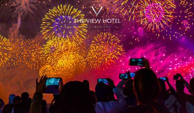 Bonfire Buffet with a View