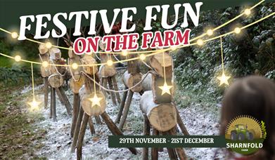 Festive fun on the Farm poster