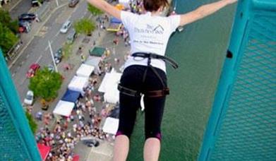 Extreme Bungee at Beach Life Festival, Eastbourne