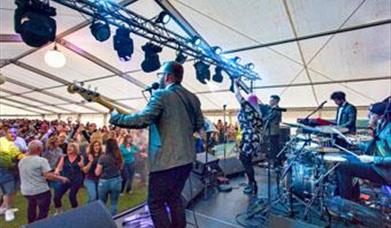 Live music at Beer & Cider by the Sea at the Eastbourne Beer Festival