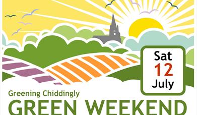 Greening Chiddingly Green Weekend 2025 poster