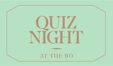 Quiz Night at The Bo