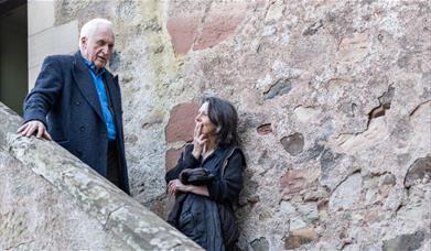 David and Liza Dimbleby. Photo by David Edwards