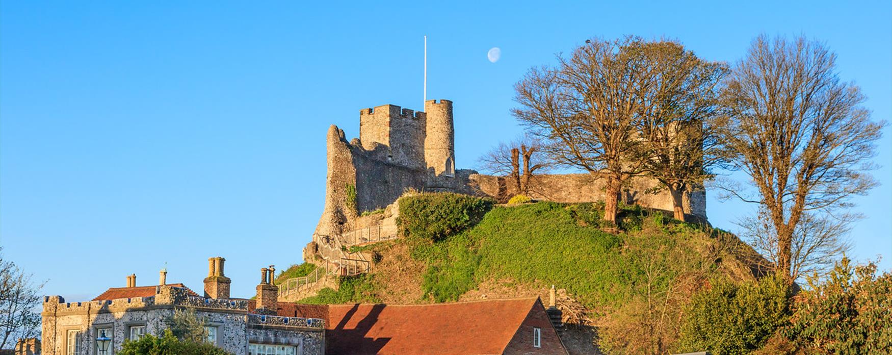 Le château de Lewes dans le Sussex