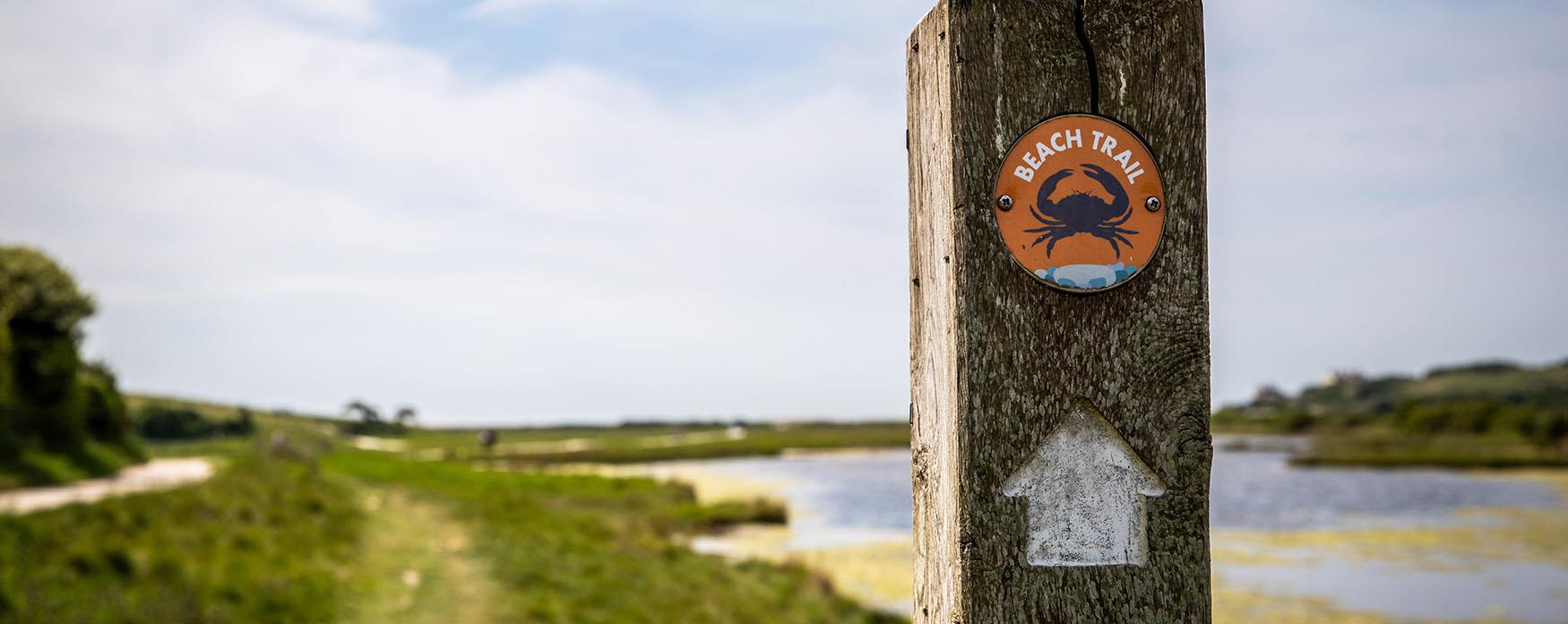 Randonnée à la rivière Cuckmere près d’Eastbourne