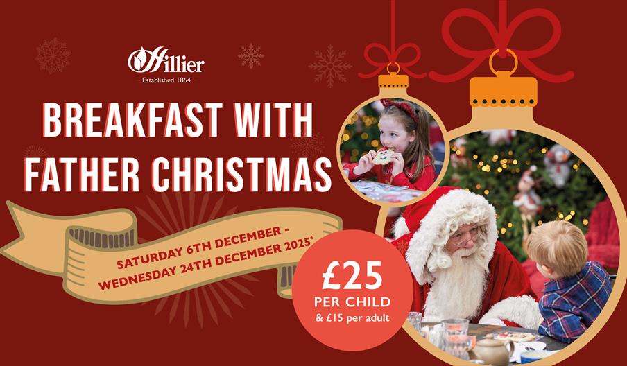 Hillier Breakfast with Father Christmas Banner 2025