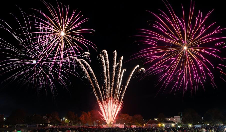 The Saffron's family fireworks display