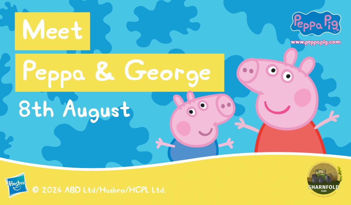 Meet Peppa & George at Sharnfold Farm