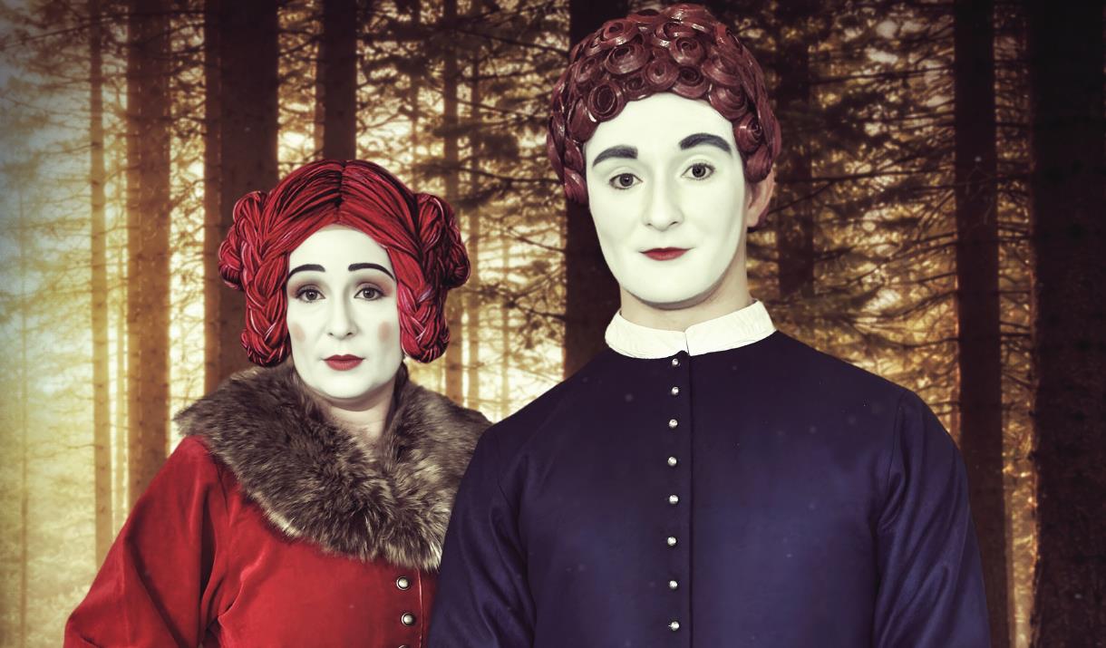 Alyson & Roland in The Wife by The Rude Mechanical Theatre Company