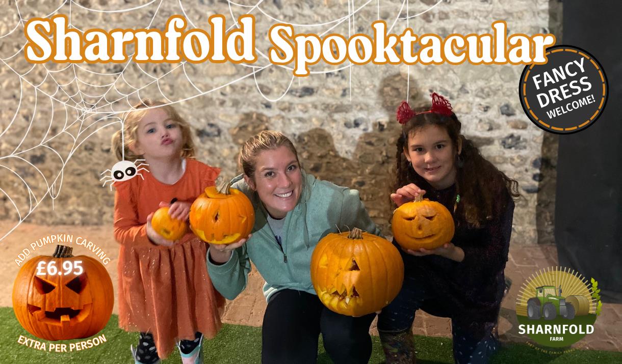 Artwork for Halloween at Sharnfold Farm