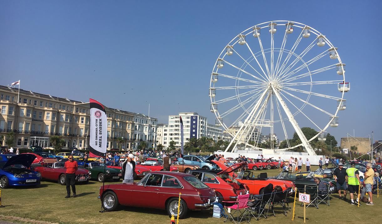 MG South Downs Run Visit Eastbourne