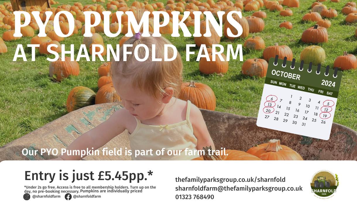 PYO Pumpkins Poster