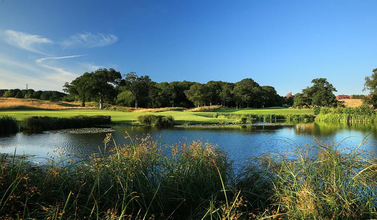 View of the Golf Course Lake