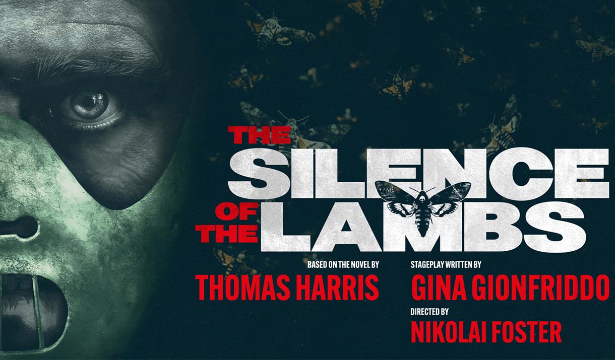 Artwork for The Silence of the Lambs stage-play UK Tour