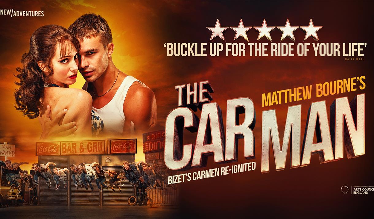 Matthew Bourne's The Car Man Title Artwork Image