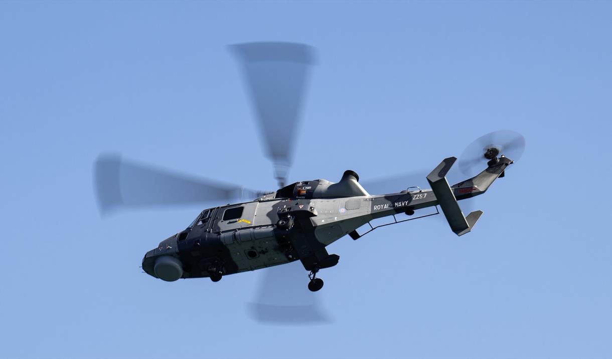 Royal Navy Black Cats Helicopter Solo Display