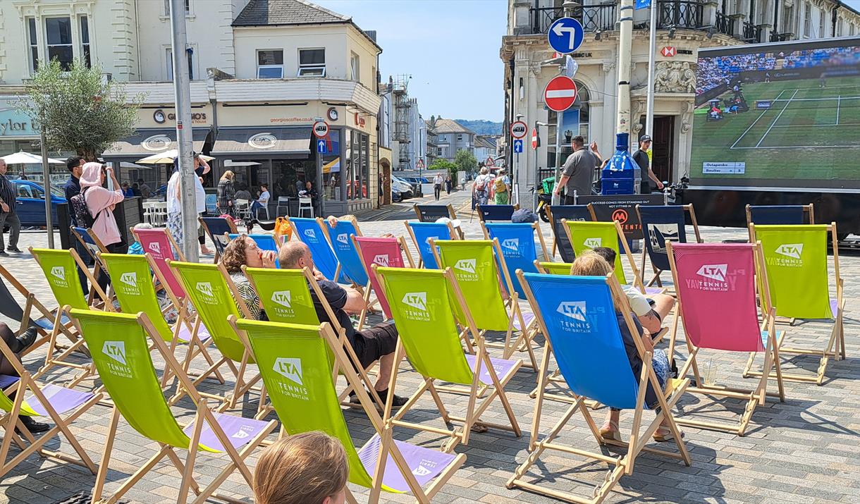 Lexus Eastbourne Open Fan Zone