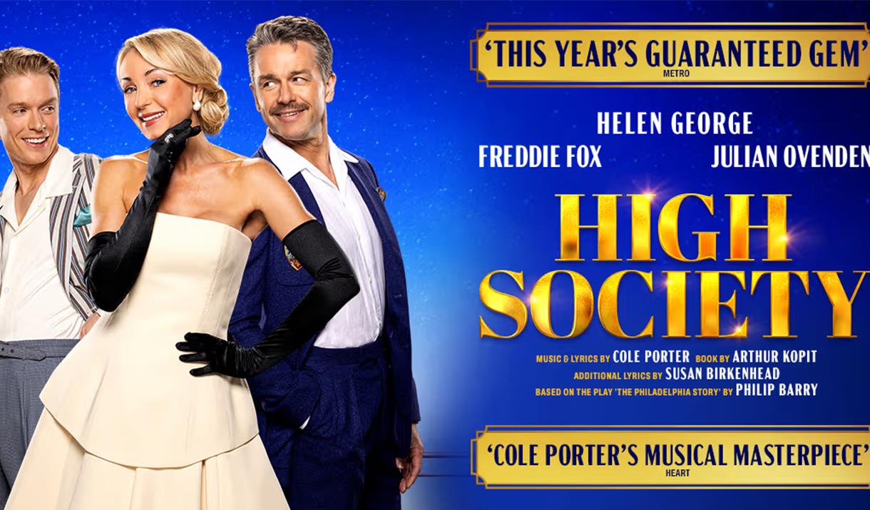 High Society Musical UK Tour Artwork