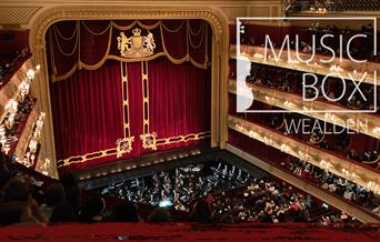 Photograph of an opera theatre interior
