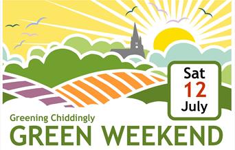 Greening Chiddingly Green Weekend 2025 poster