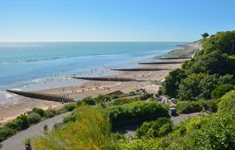 Holywell beaches please credit VisitEastbourne