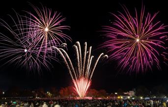 The Saffron's family fireworks display