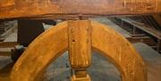 Unusual 17th century roof truss