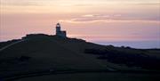 Belle Tout Lighthouse at Dusk