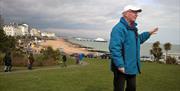 Local guide, Kim Adams, on Wish Hill