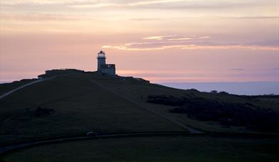 Belle Tout Lighthouse at Dusk