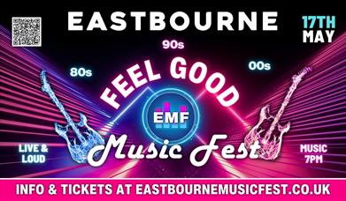 Eastbourne Music Fest are excited to announce that we will be back with a 2025 edition of our popular Feel-Good Music Fest, and it will be bigger and