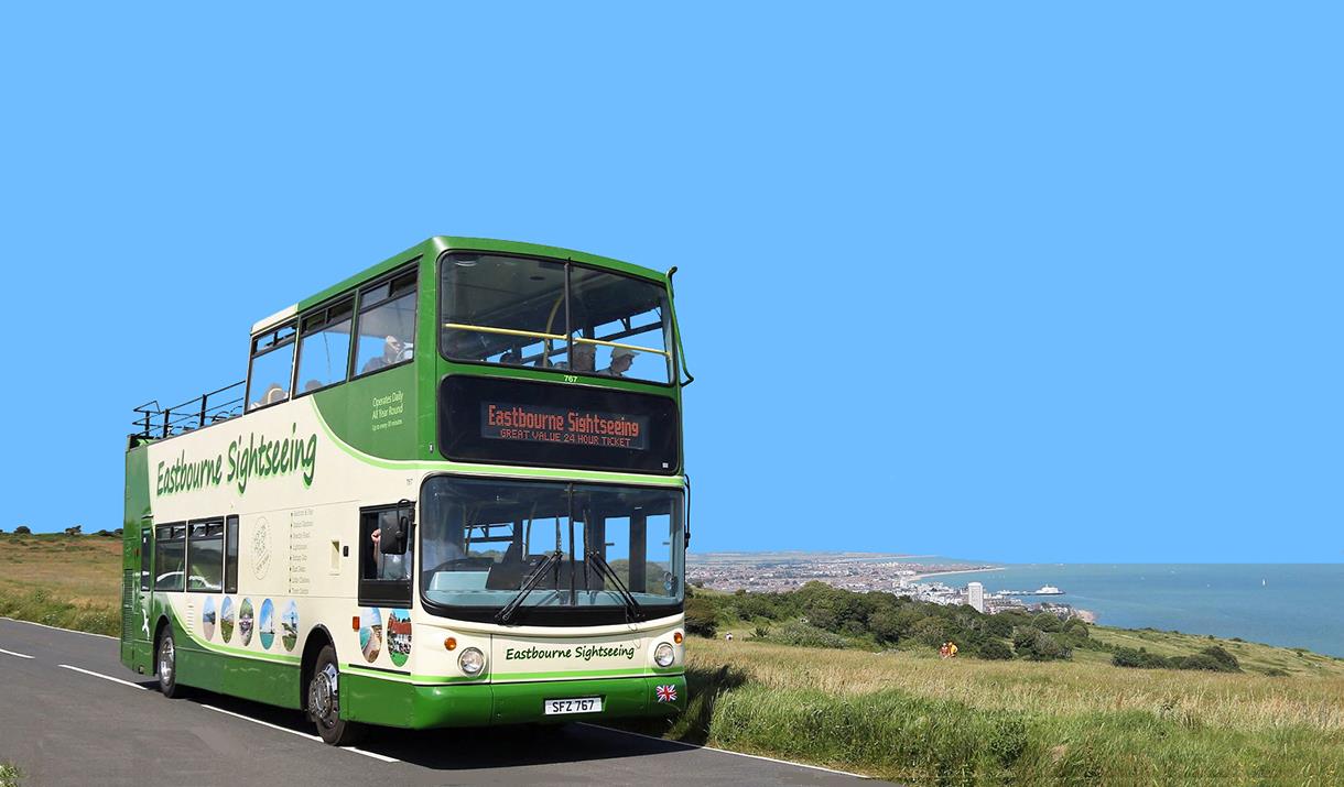 eastbourne sightseeing tour bus