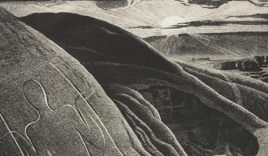 Leslie Moffat Ward The Long Man of The Downs 1943