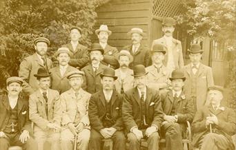 Image of group of victorian gentlemen